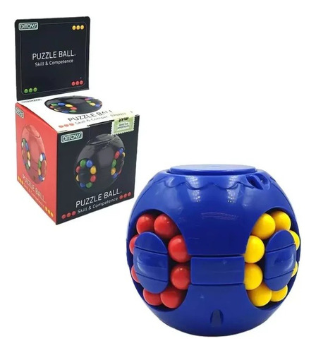 2 Puzzle Ball Cubo Mágico Juego Ingenio Ditoys Envió Gratis