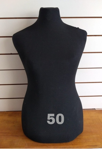 Maniqui Busto Forrado Talle 50-60 Sin Base