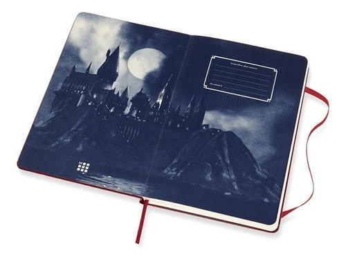 Cuaderno Moleskine, Harry Potter, Tapa Dura, Rayado, 13x21cm