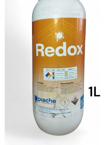 Kit 10 Removedor De Ferrugem Redox Para Márm. E Granitos 1lt