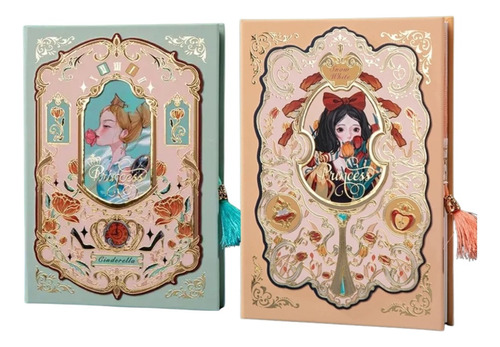 Kit Agenda Kawaii Princesas Cenicienta / Blancanieves 