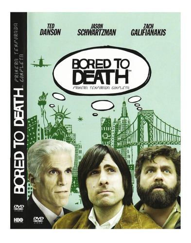 Bored To Death Primera Temporada  2 Dvd's