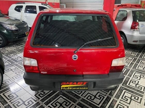 Fiat Uno Mille Fire 1.0 (flex) 2007/2008 Vermelho
