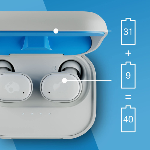 Auriculares Intraurales Inalámbricos Grind True Gris Azul