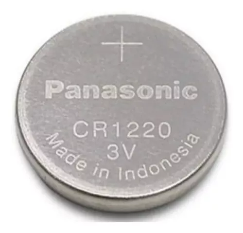 Pila Cr1220 3v Panasonic Litio Panasonic Remoto Blister X 5