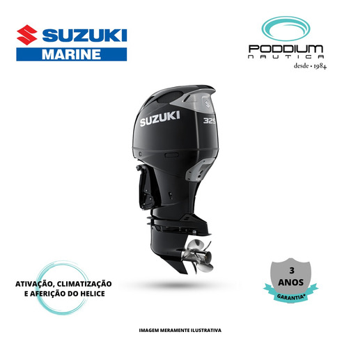 Motor De Popa Suzuki Df 325 Atx Dg, 4t Poddium Náutica