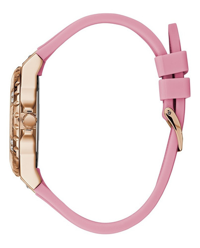Reloj Para Mujer Guess Limelight W1053l3 Color Rosa Color del bisel Oro rosa