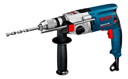 Imagen 1 de 2 de Taladro 1/2 800w 2 Vel Y Rev C/maletin Gsb 20 2 Re Bosch