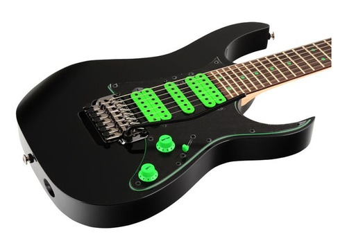 Guitarra Ibanez Uv70p Universe Steve Vai 7 Cordas Cor Preto Material do diapasão Rosewood Orientação da mão Destro