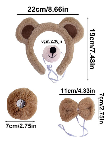 Linda Diadema Con Orejas De Oso Diadema Con Orejas De Oso So
