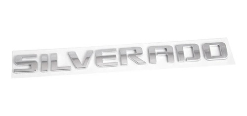 Emblema Logo Chevrolet Silverado Con Adhesivo 