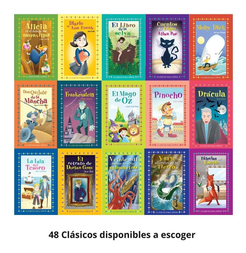 Clásicos Para Niños 10 Libros Infantiles Mayoreo Primaria