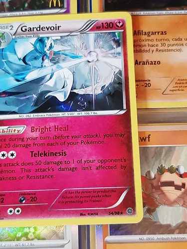 carta pokemon gardevoir 61/198 - español - cole - Comprar Cartas  Colecionáveis antigas no todocoleccion