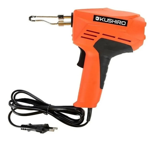 Imagen 2 de 4 de Soldador Estaño Pistola 100w Maletin + Accesorios + Luz Led