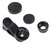 Comprar Lentes Celulares 3 En 1 + Ojo De Pez + Macro + Gran Angular