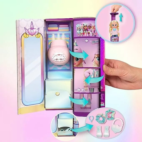 Muñeca Cry Babies Bebés Llorones Bff Stella Original