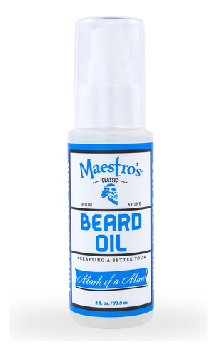 Maestro's Classic Aceite Para Barba | Hidratante Y Domador D