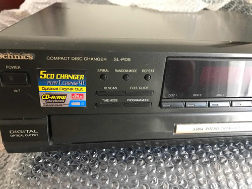 Reproductor Technics Para 5 Cds