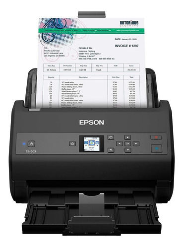 Escaner Dos Caras Epson Es-865 Documentos Usb Pc Mac Bagc