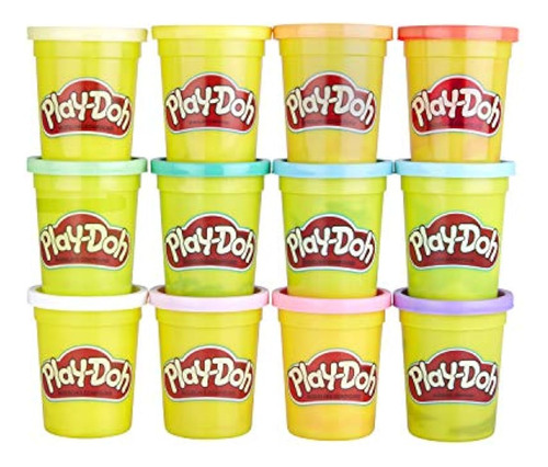 Play-doh Bulk Spring Colors Paquete De 12 Compuestos De Mode