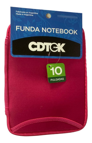 Funda  Neoprene 10 Pulgadas Color Fucsia X 1 (29cmx20cm)