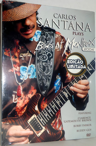 Dvd Carlos Santana - Plays Blues At Montreux 2004 Versão Do Álbum Standard