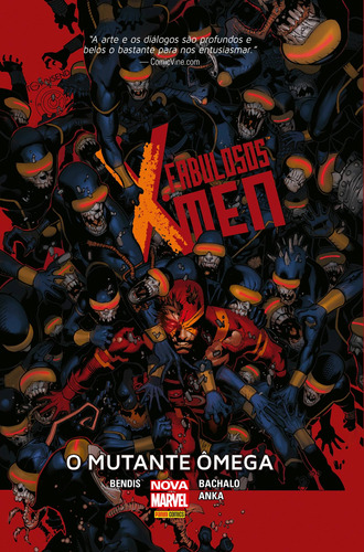 Fabulosos X-Men: O Mutante Ômega, de Bendis, Brian Michael. Editora Panini Brasil LTDA, capa dura em português, 2018