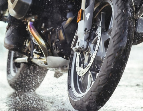 Pneu Michelin Traseiro 180/55-17 73w Road 6 Speed Triple