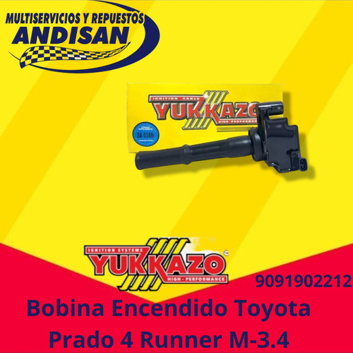 Bobina Toyota 4 Runner (00-02) Prado (00-05)