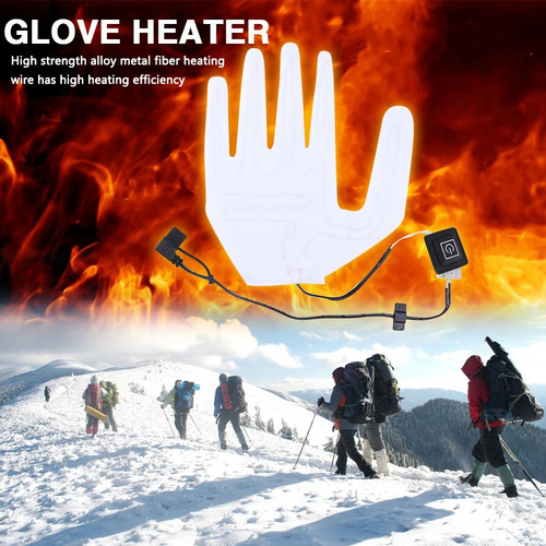 2 Calefactor Universal Para Guantes Usb Con Interruptor