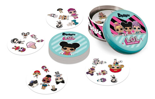 Dobble Game Spot It! Lol Surprice! Juego De Cartas Mesa