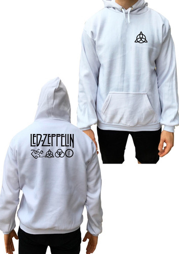 Buzo Led Zeppelin Paul Jones Frisado Algodon Unisex