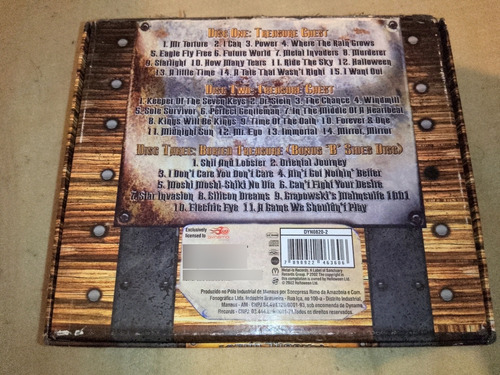 Helloween - Treasure Chest Box Set - Made In Brasil (Usado)