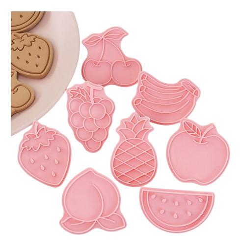 Moldes Para Reposteria,divertida Cortador De Galletas Frutas