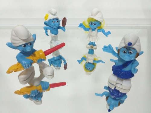 Bonecos Os Smurfs Coleção Mc Donalds 2011