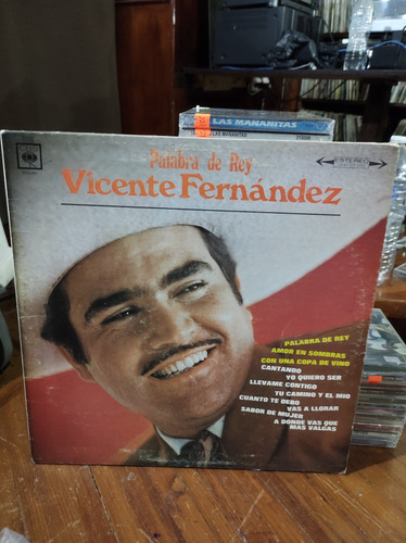 Vicente Fernández - Palabra De Rey - Vinilo Lp Vinyl