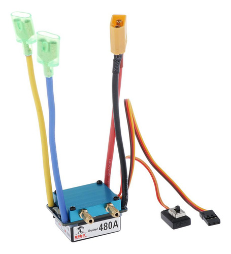 2 De Controlador De Eléctrico Esc Cepillado 480a Para
