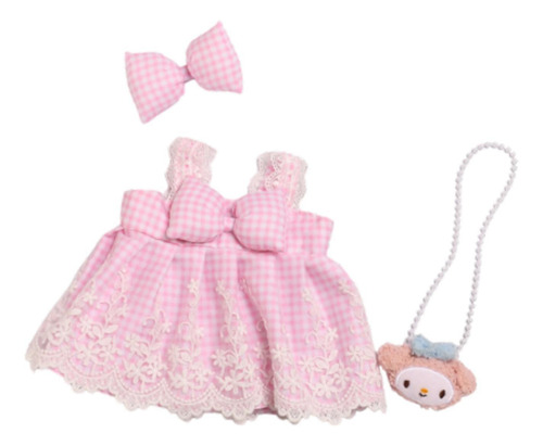 Bonecas Vestido De Princesa Com Acessório De Cabelo Rosa