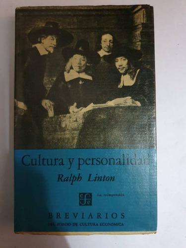 Cultura Y Personalidad - Ralph Linton - Fondo De Cultura 