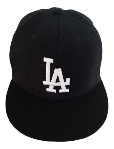 Imagen 2 de 5 de Gorra Los Angeles Visera Plana Bordada Snapback Mujer Hombre