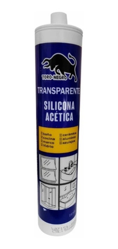 Silicona Acetica Transparente 280ml