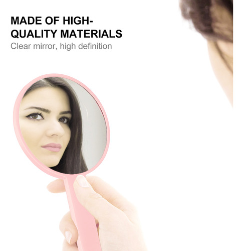 Espejo De Maquillaje Portátil De Viaje, Espejo De Mano Para