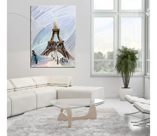 Vinilo Decorativo 20x30cm Paris Torre Eiffel Francia M13