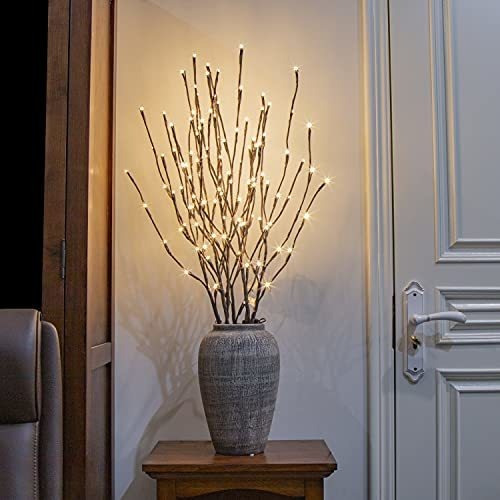 Peiduo Electric Lighted Willow Branch Plug 30inch 3pk Qhsb3