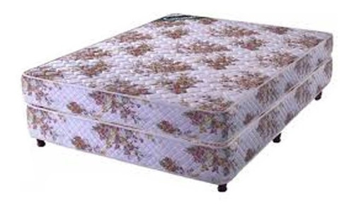 Sommier Y Colchon Cannon Princess 140 X 190 + 2 Almohadas