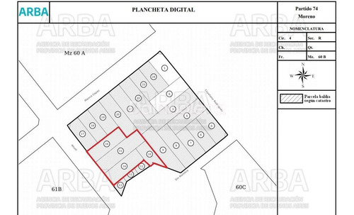 Imagen 9 de 9 de Terreno Fraccion En Venta Sobre Colectora Norte Acceso Oeste - La Reja - Moreno - G.b.a. Zona Oeste