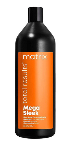 Shampoo Mega Sleek Cabello Rebelde Matrix Profesional 1l