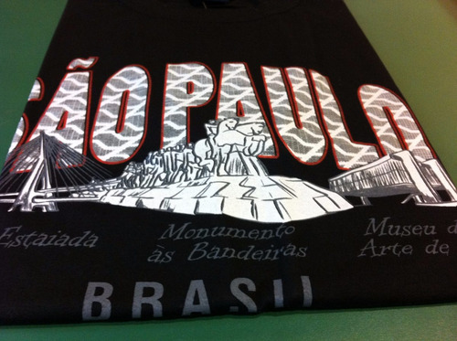 Camiseta Da Cidade De São Paulo