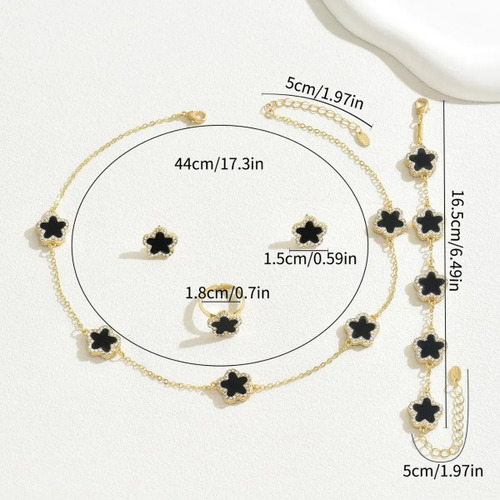 Para Conjunto De Joias Com Pulseira Feminina Mais Vendido