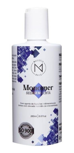 Monomer Lento 260ml - Majestic Nail